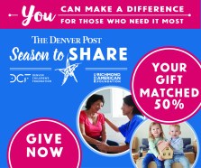 Incredible examples of Coloradans' generosity and kindness abound during the Season to Share -- pediatric liver donations, gifts to the Community Foundation, and a rabbi and imam working together for peace.