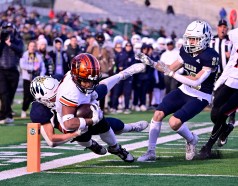 With Erie clinging to a seven-point lead in the fourth quarter against top-ranked Palmer Ridge, the injuries were piling up in the Tigers backfield.